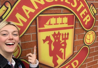I got to tour the Manchester United stadium