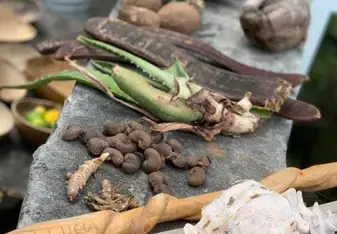 local wares at a roadside stand