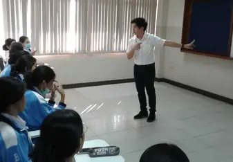 ROI Directing his Students