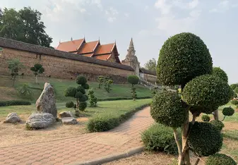 A temple in the city of my placement school 