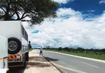 On the road to Victoria Falls