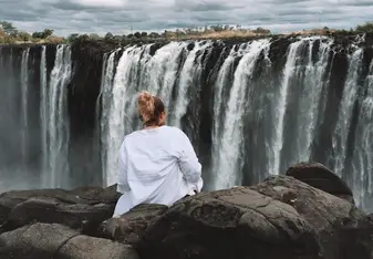 Me at Victoria Falls