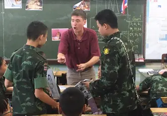 Teaching in a Thai government school