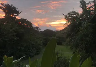 This is the view from the main part on campus.