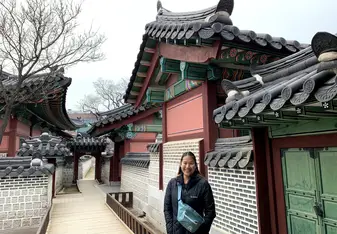 Visiting the Changdeokgung Palace. It was great learning about the historical times of Korea.
