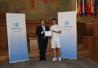 Lucky enough to receive the scholarship 