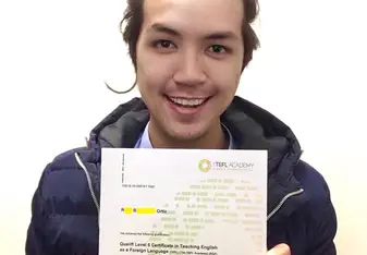 I got my certificate