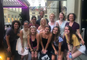 The friends I met abroad with the beautiful ladies of API Florence. We owe it all to you for the best trip ever!