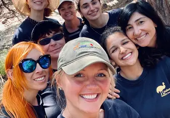 New lifelong friends from around the world 