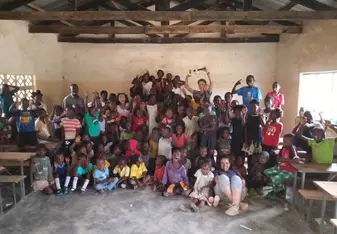 Lunsala - Mumena, Zambia. I went to four different communities schools around the village.This the experiences we have had has helped us to grow personally, where the working and communication relationships between project leaders, school principals, teachers and students, help us to form a broader and reflective understanding of the important external agents (volunteers) in improving processes for a better education.