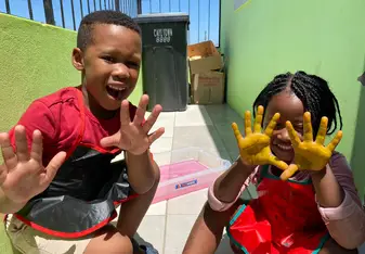 Pau & Mbali from Good Hope Educare