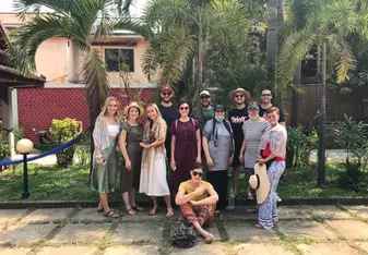 The whole group 