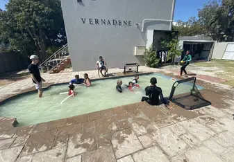 Swimming pool at the accommodation 