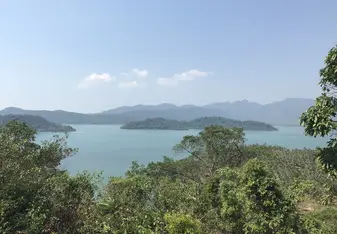 Scenery in Koh Chang, where I went during one of the school vacations. 