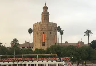 This is the Torre del Oro in Seville