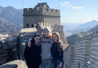 Climbing the Wall of China