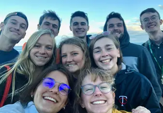 New TEAN friends at the Skyline in Queenstown!