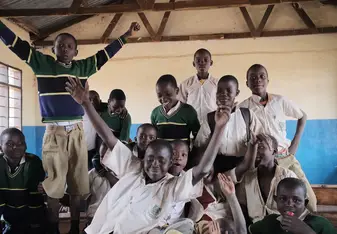 Children at school