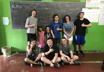 We had the opportunity to go on a mission trip to Costa Rica and examine what it was like to live out our faith in daily life.