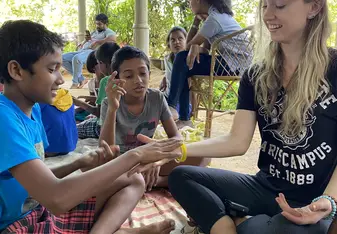 Teaching the Village Kids