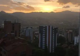 My view for my week in Medellin for my internship.