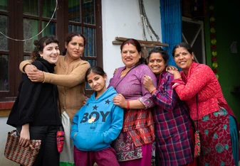 Dhakal Women Group, 4 motivated women who make beautiful bags 