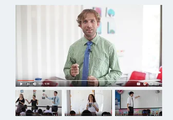 Video tutorials in online TEFL course