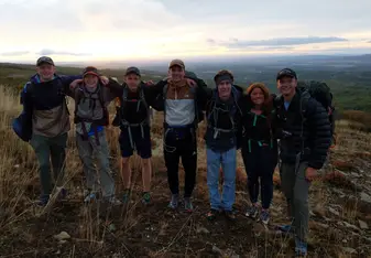 Group photo on The Camino de Santiago