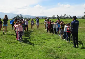 Activity day in the environs of Huaraz
