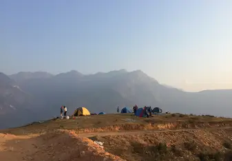 Morning views on trek