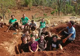Digging on Raleigh Nepal