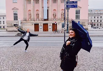 This was a walking tour of the city with FU-BEST