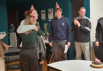Celebration of our team member`s birthday!