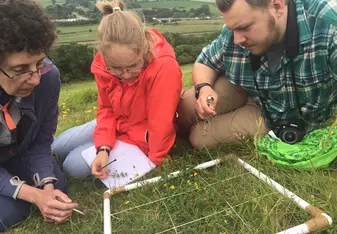 Chalk Grassland Field Work with Professor Sarah M.