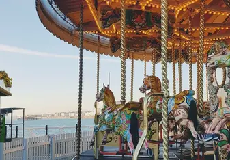 Carousel on Brighton Pier
