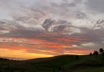 Sunset in Fiji