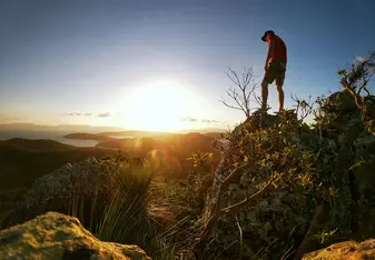 This is the highest peak on Hamilton Island, where I worked for 5 months