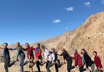 Hiking in the Himalayas