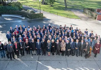The 2019 summit group photo - held at St. Andrews college. 