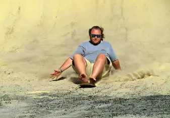 Me sandboarding