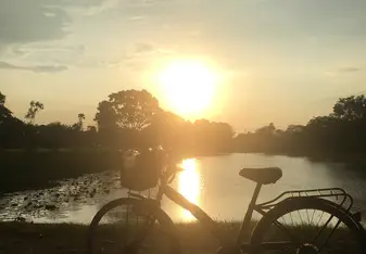 Cycling.