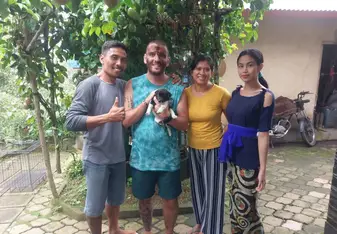 Meeting an Indonesian Family