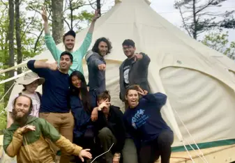 The yurt was my home for two amazing weeks. Never thought I would say I miss sleeping in a yurt. 