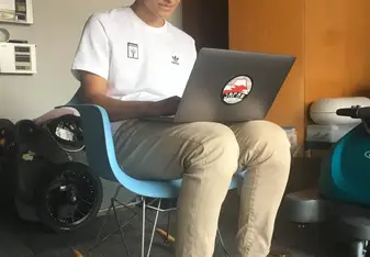 This is me programming in ROS
