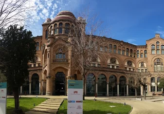 View of UAB Sant Pau campus building