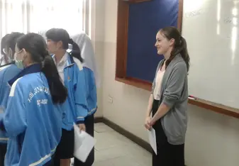 Monitoring a student presentation