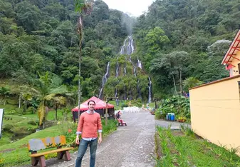 Greenheart Teacher exploring the beautiful nature