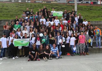 English Olympics - project by a Greenheart Teacher in Colombia