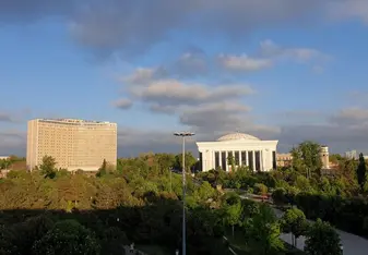 Stunning view of the Tashkent city