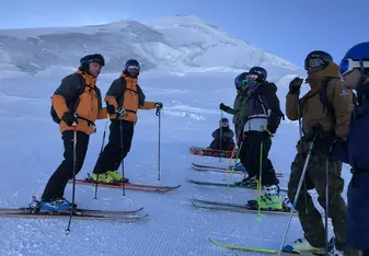 Enjoy summer skiing on the glacier